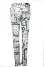 Jeans picture frame patterned
