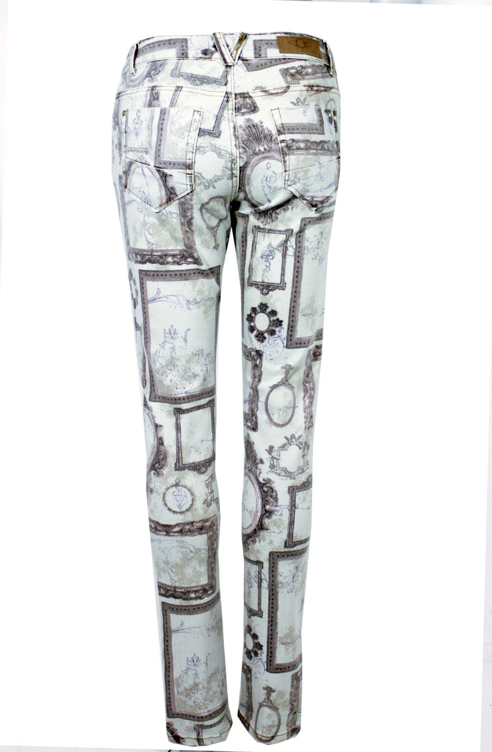 Jeans picture frame patterned