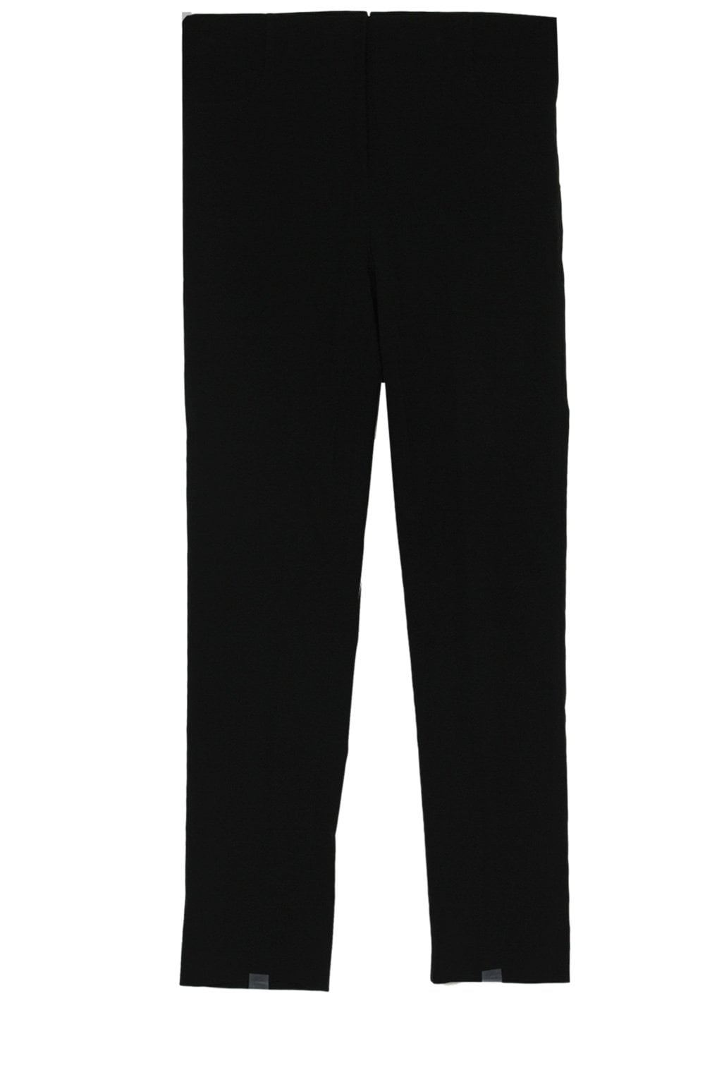 Black Slim Fit Cropped Trousers