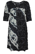Crushed Effect Tie Dye Dress