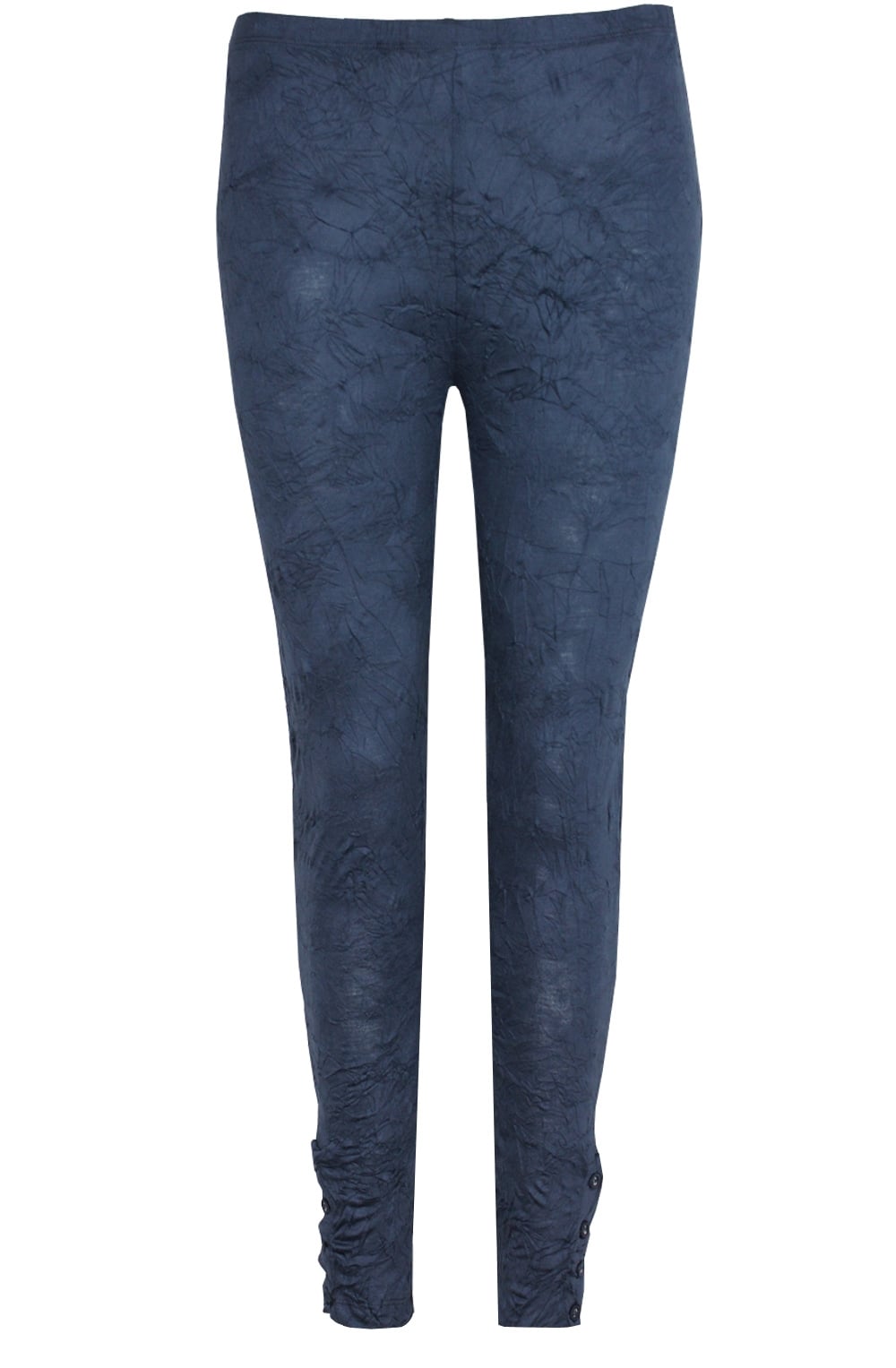 Indigo Crushed Effect Leggings