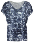 Patterned Rhinestone Detailed Top