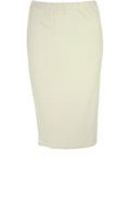 Sand Knee Length Skirt