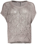 Sand Loose Knit Top