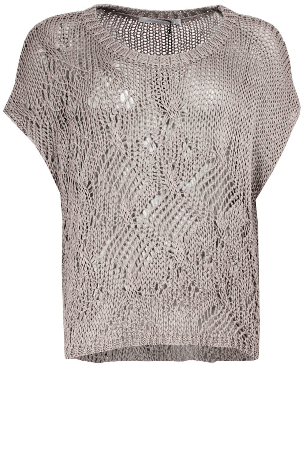 Sand Loose Knit Top