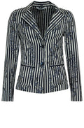 Striped Floral Jacket