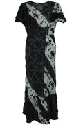 Tie Dye Crinkle Maxi Dress