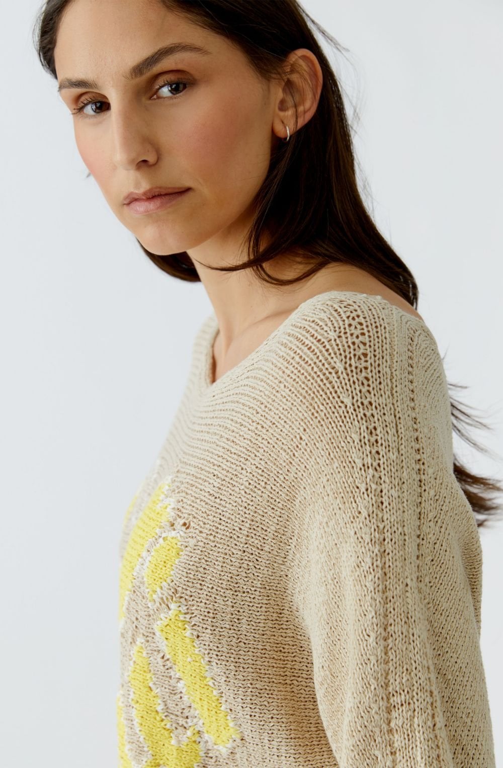 Lemon Oui Ribbon Knit Summer Pullover