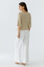 Lemon Oui Ribbon Knit Summer Pullover