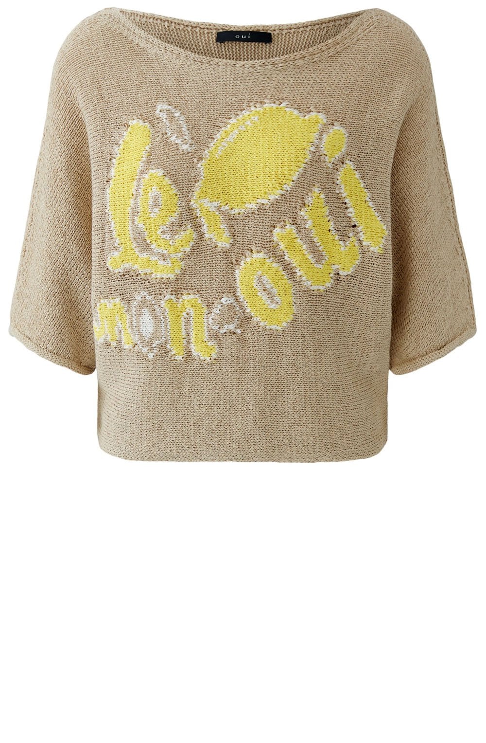 Lemon Oui Ribbon Knit Summer Pullover