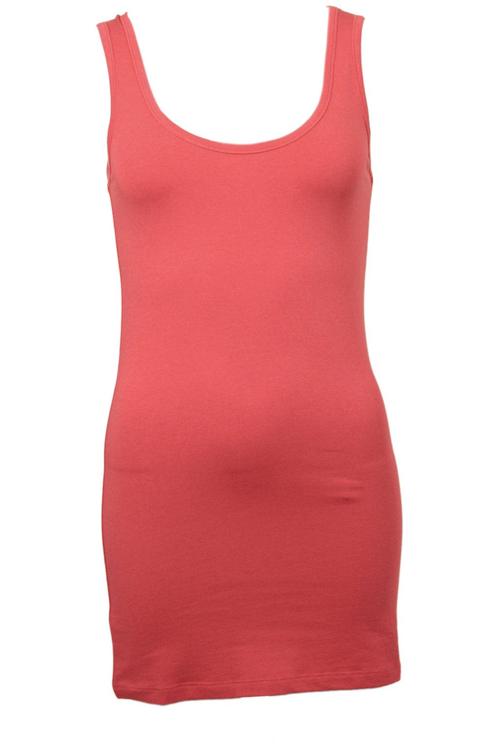 Long line vest Dusty coral