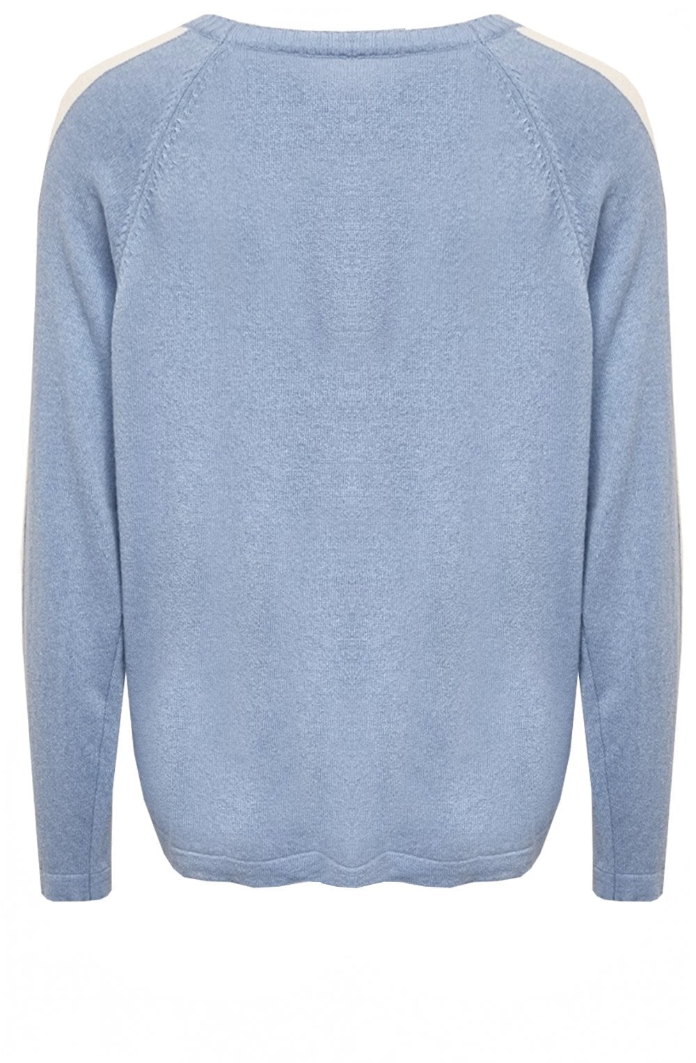 Baby Blue and Off White Star Design Jumper