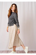 Champagne Sequin Skirt