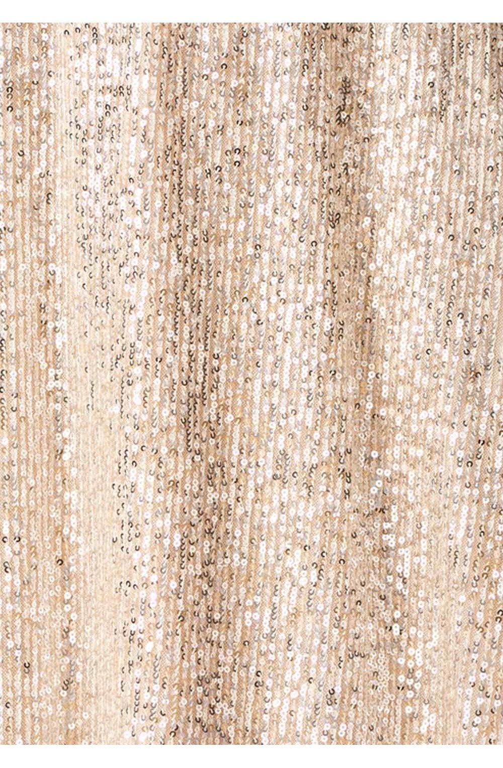 Champagne Sequin Skirt