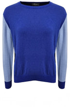 Cobalt Blue Colour Block Jumper