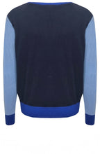 Cobalt Blue Colour Block Jumper