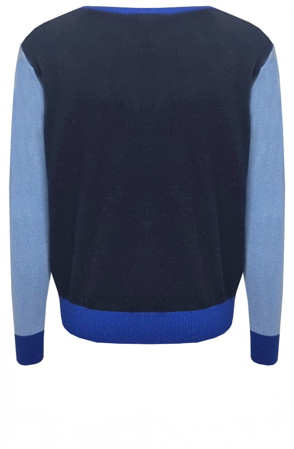 Cobalt Blue Colour Block Jumper