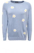 Daisy Blue Cashmere Mix Jumper