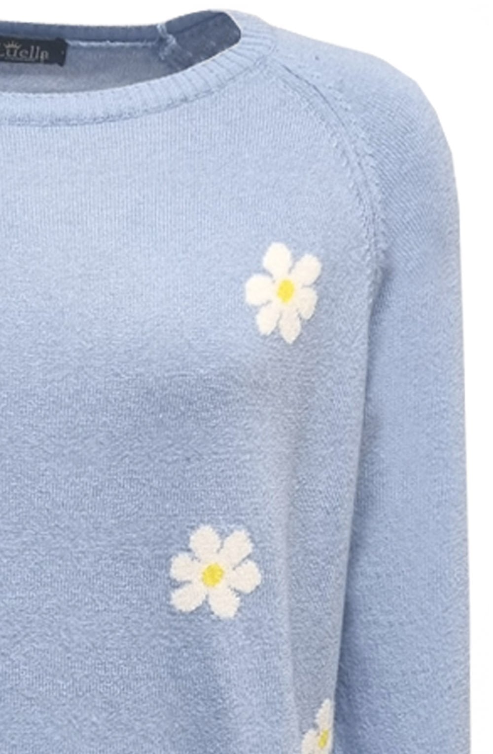 Daisy Blue Cashmere Mix Jumper