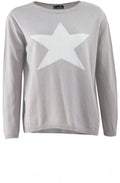 Dove Cashmere Star Jumper