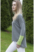 Gina Grey & Lime Jumper