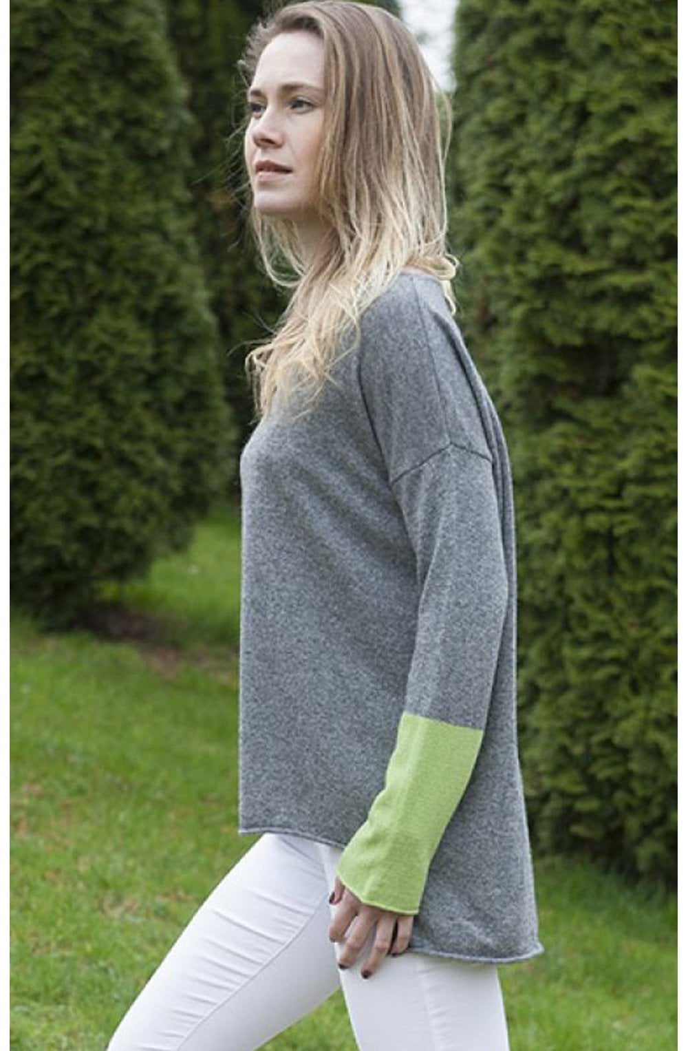 Gina Grey & Lime Jumper