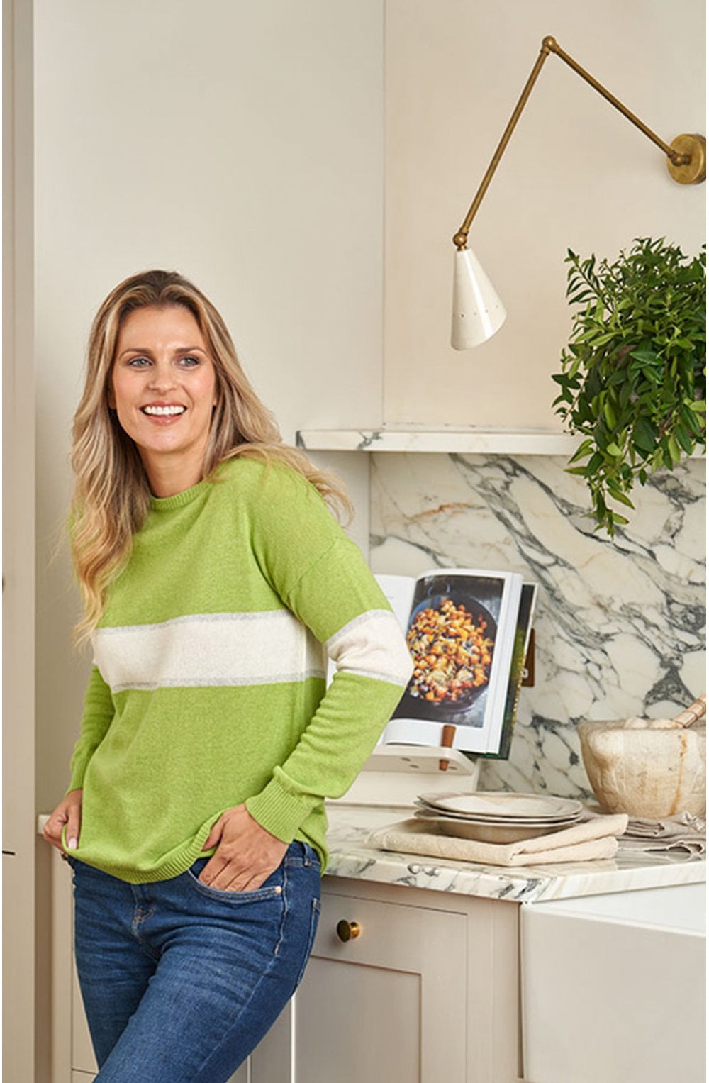 Lime Cashmere Jumper