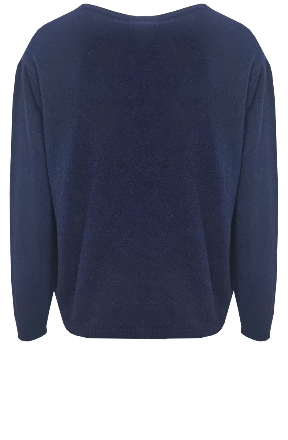 Navy and Silver Star Design Jumper
