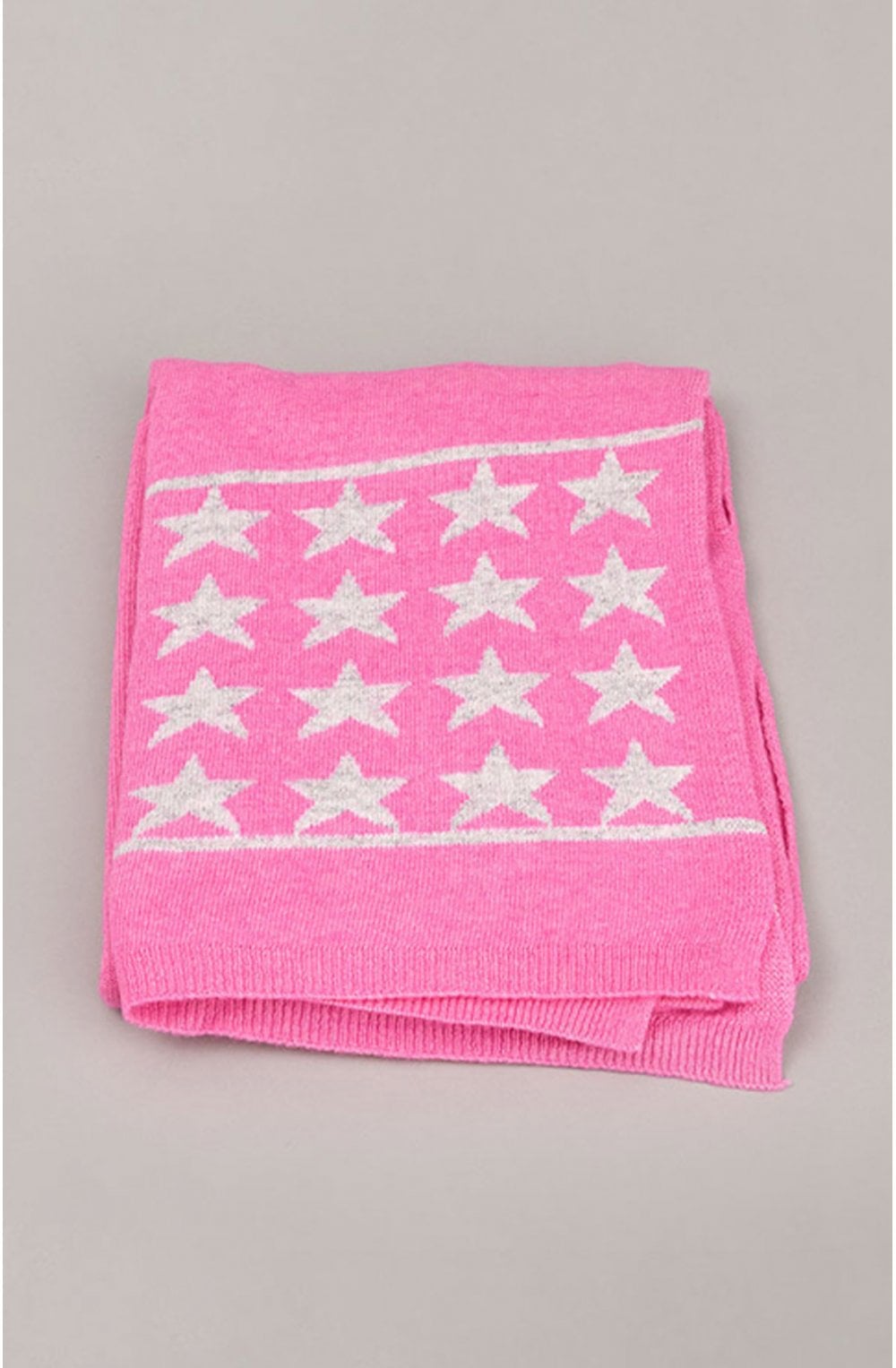 Pink Cashmere Star Scarf