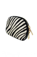 Zebra Cowhide Purse