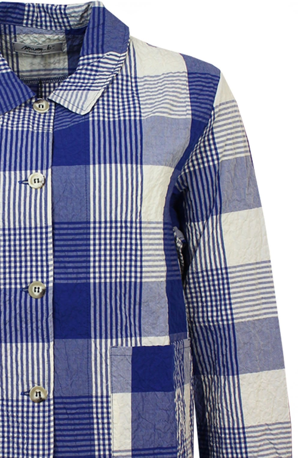 Andy Q Officina Checked Shirt Jacket