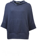 Arnica Navy Hooded Jumper