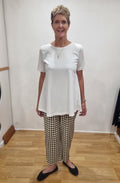 Atollo Latte Cream A Line Jersey T Shirt