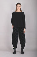 Black Oversized Jumper