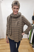 Buccia Blu and Mushroom Patch Pocket Jumper