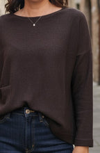 Buccia Moro Brown Patch Pocket Jumper