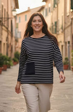 Buccia Riga Notte Patch Pocket Jumper