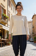 Buccia U Latte Patch Pocket Jumper