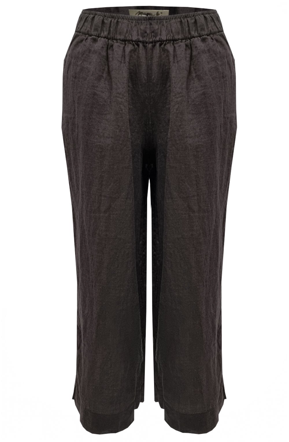 Caffe Pollo Wide Leg Cropped Trousers