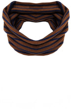Cannella Tan and Navy Colonia Snood