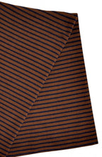 Cannella Tan and Navy Segovia Scarf