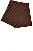 Cannella Tan and Navy Segovia Scarf