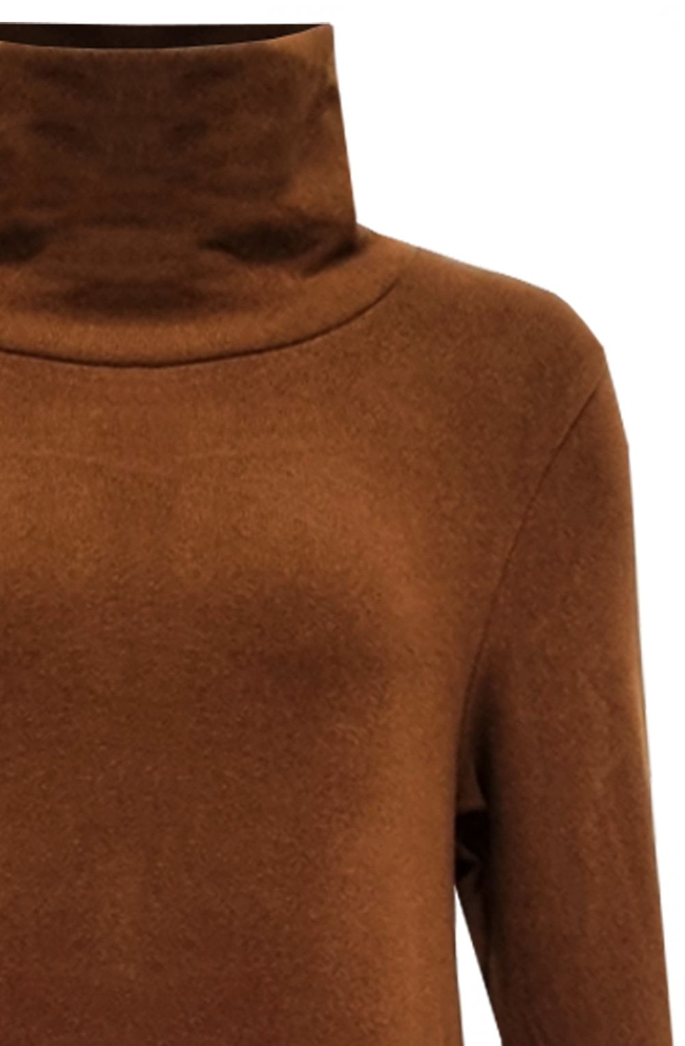 Cannella Tan Tiramisu Cowl Neck Dress