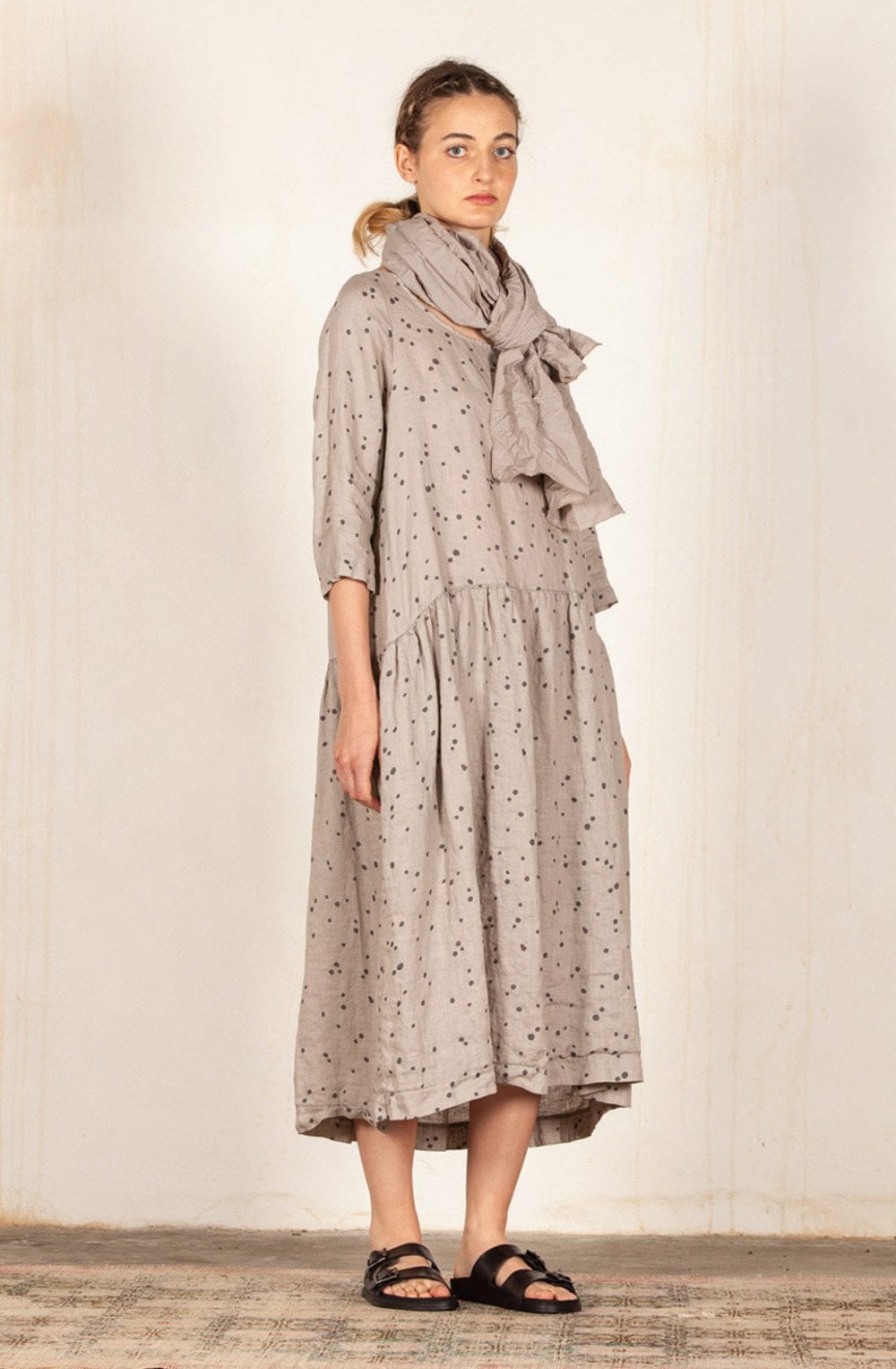 Carbone Leone Linen Dress
