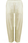 Cervo Latte Casual Fit Trousers
