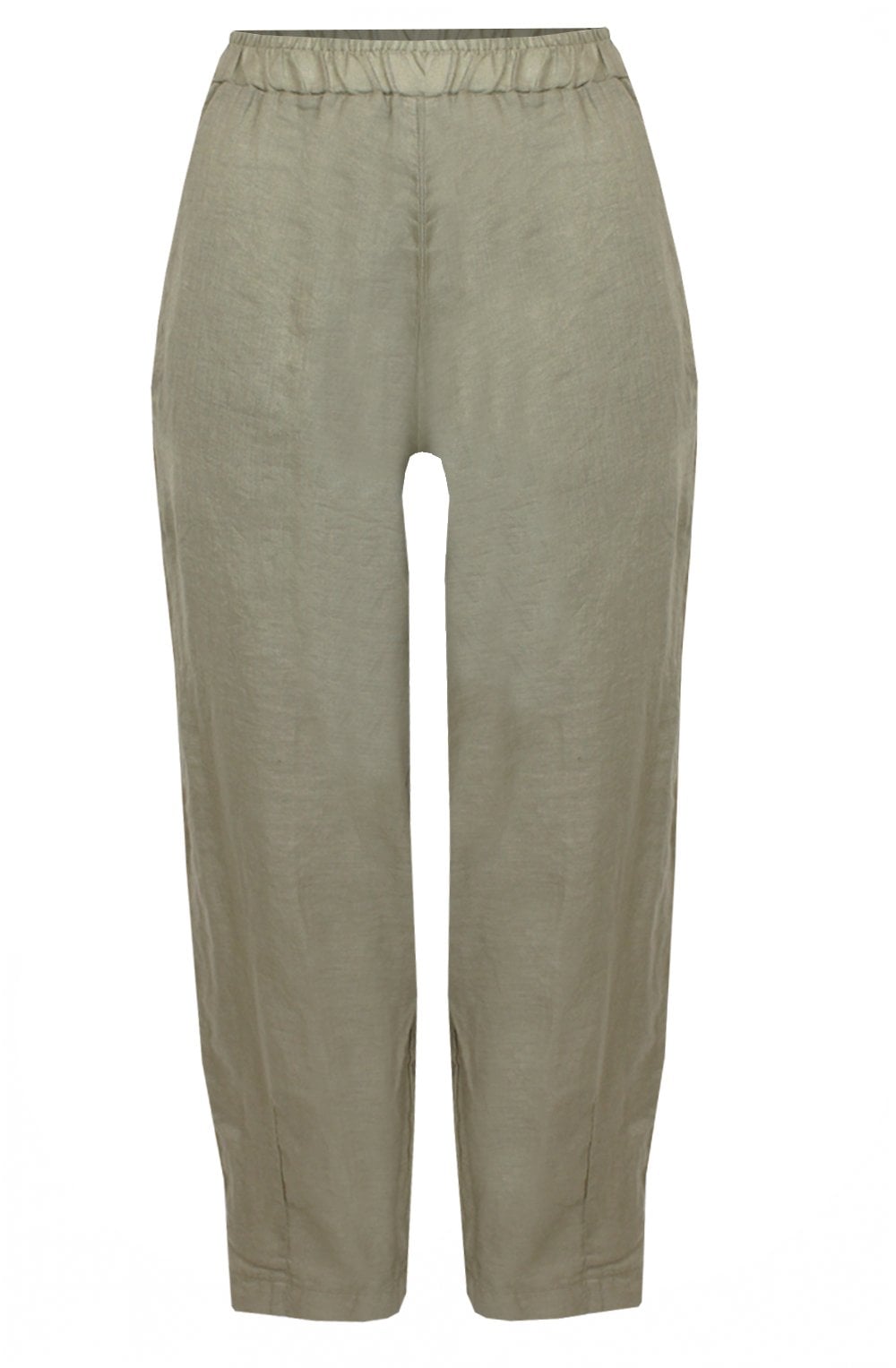 Cervo Sabba Casual Fit Linen Trousers