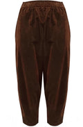 Cervo V Canella Tan Fine Cord Trousers