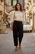 Cervo V Moro Brown Fine Cord Trousers