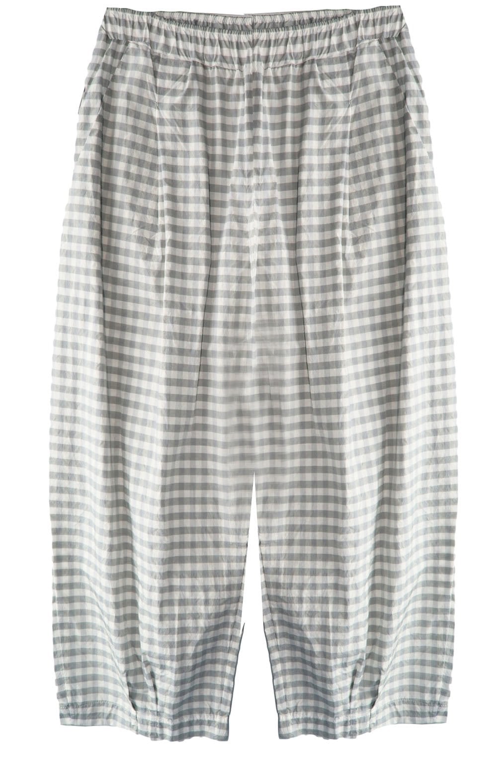 Check Casual Shape Culottes