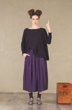 Choux Radicchio Fine Knit Top